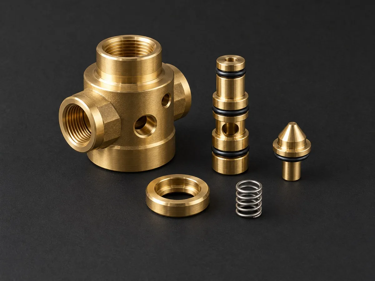 CNC Valve Components