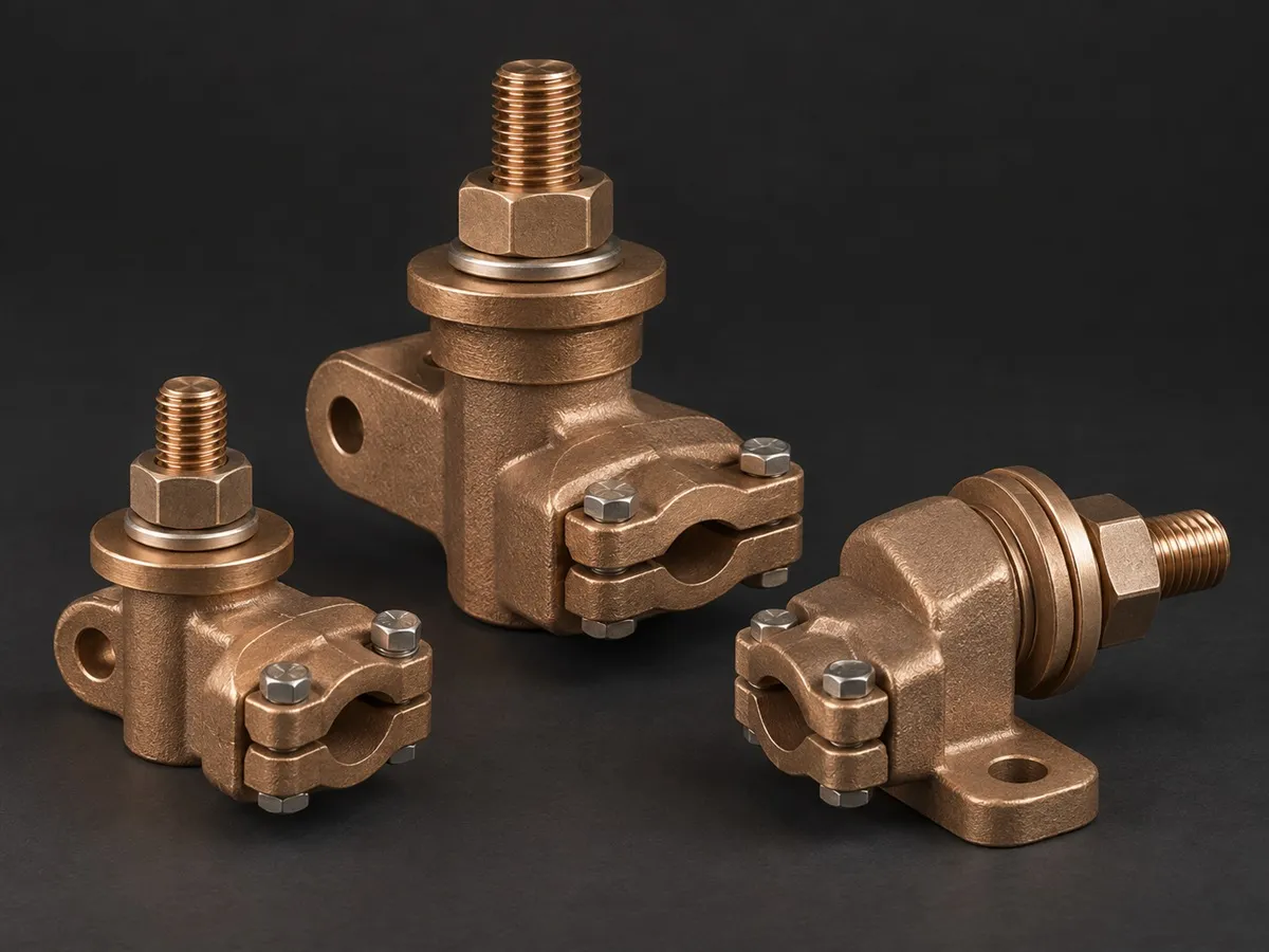 Bronze Transformer Tank Connectors