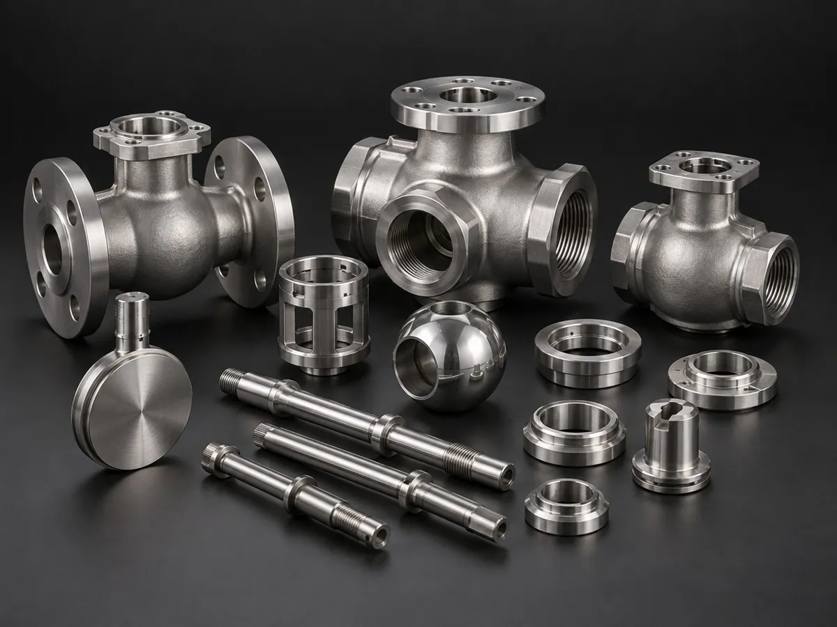 SS Valve Components