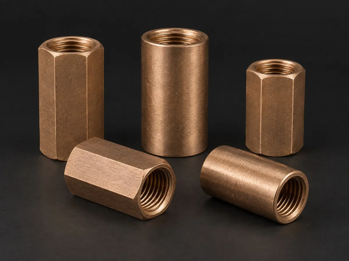  Bronze Ground Rod Coupling