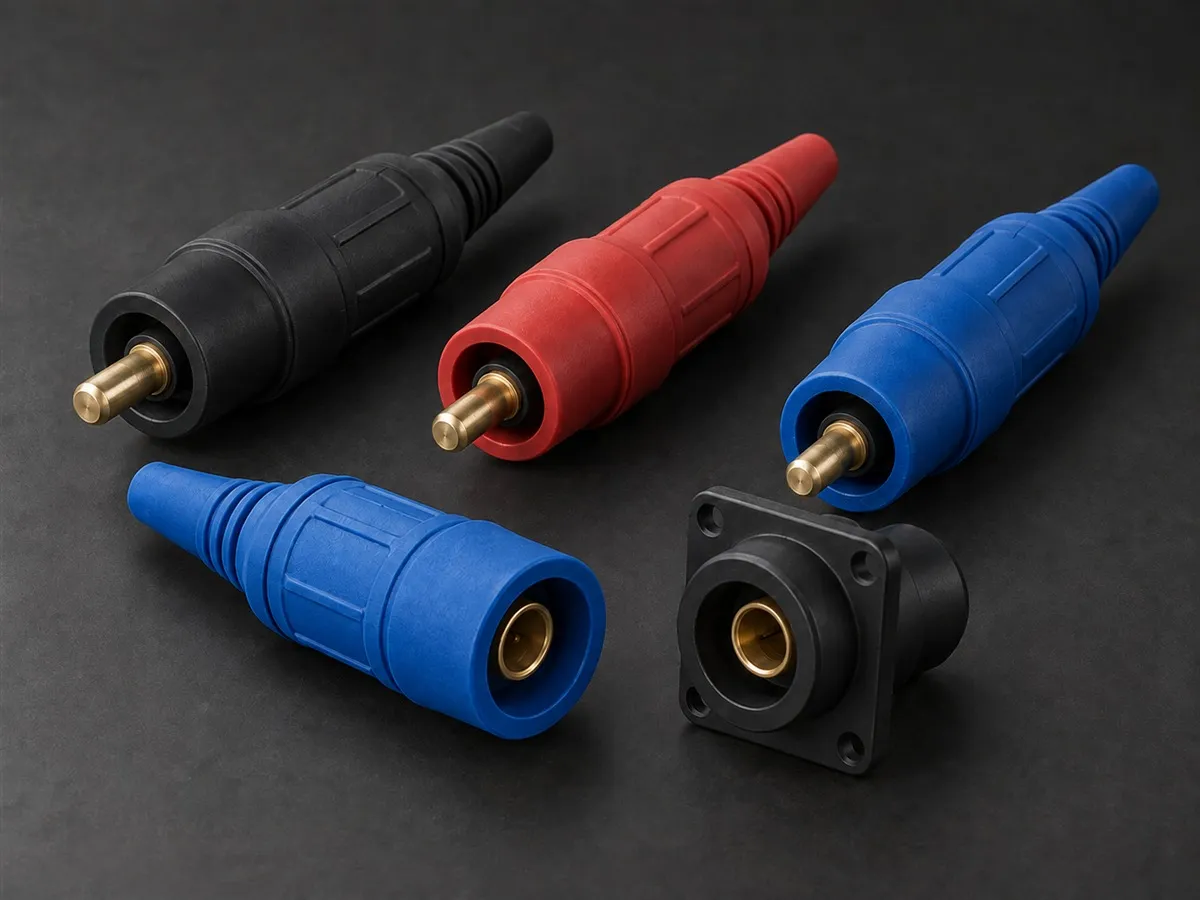 Rubber Single Pole Cam Loc Connectors