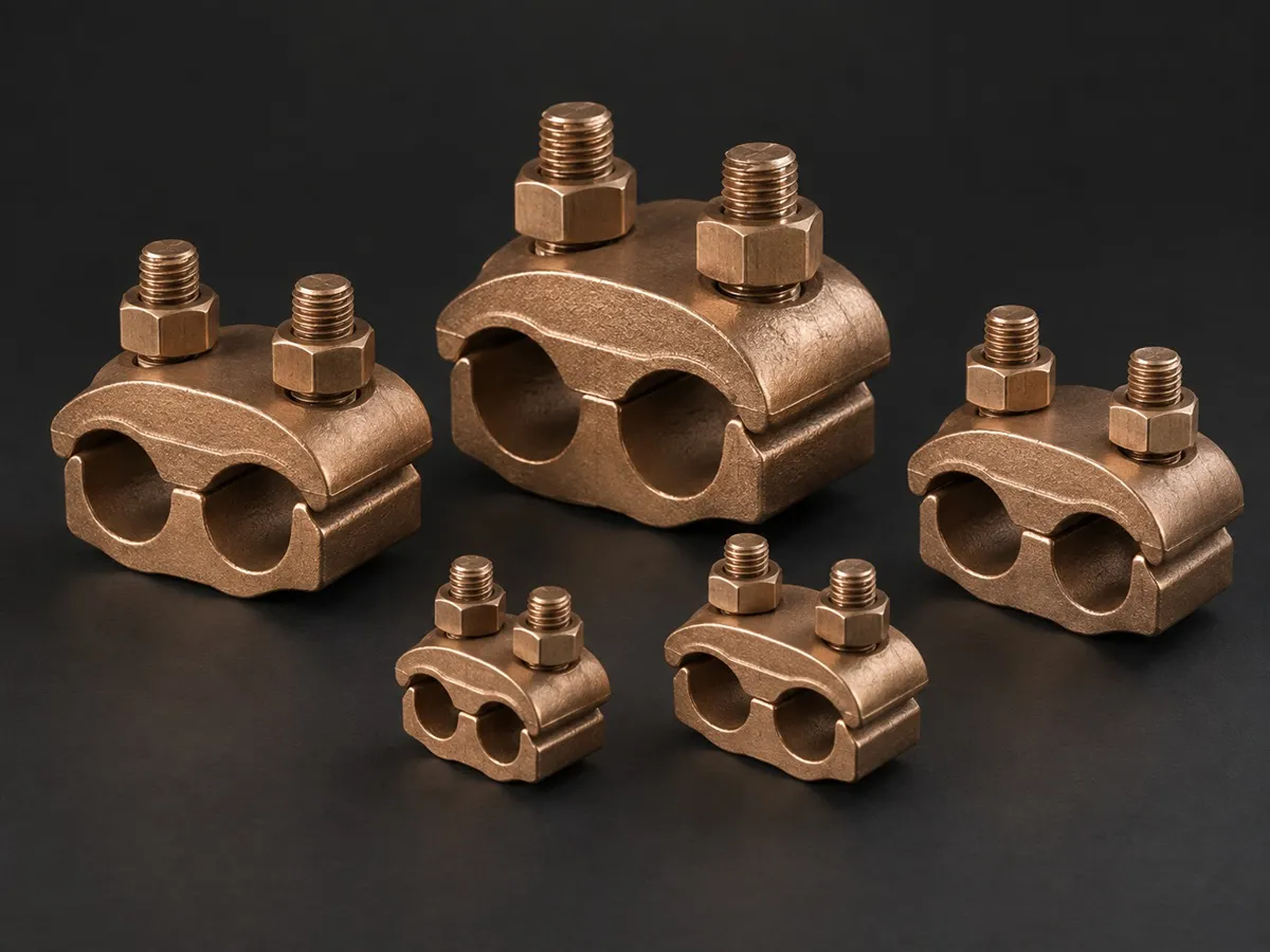Bronze Parallel Groove Clamp Connectors