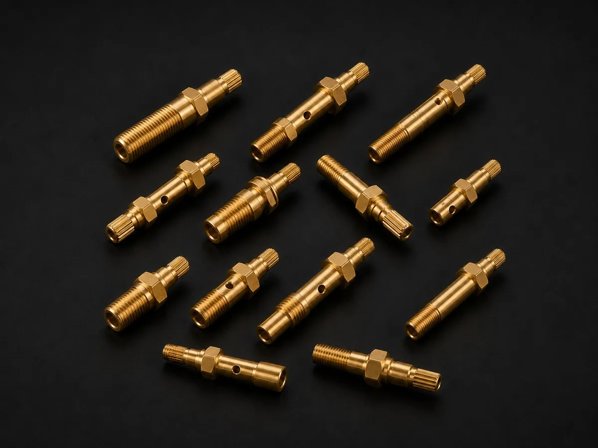 Brass Spindles