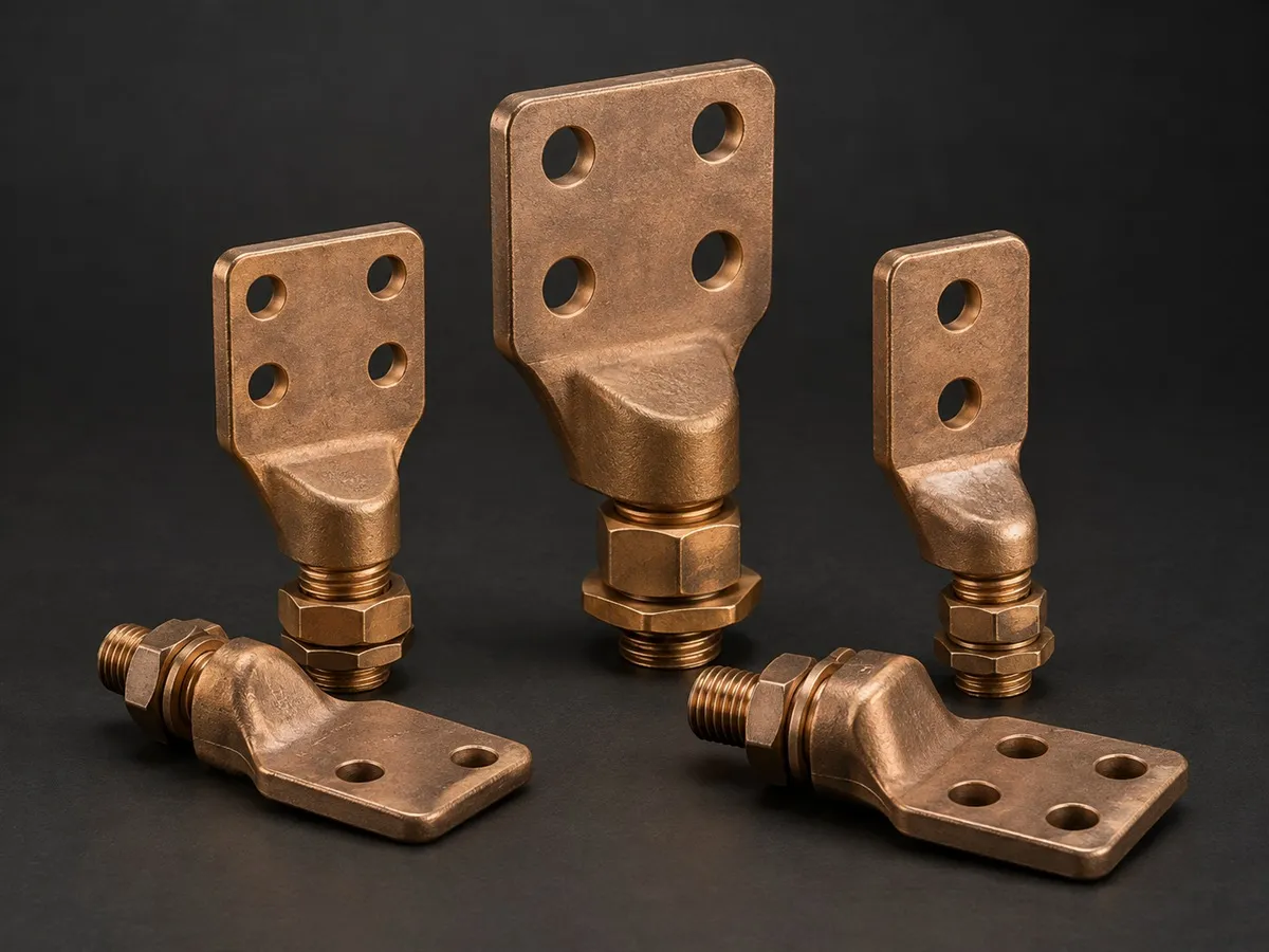 Bronze Transformer Spade Terminal