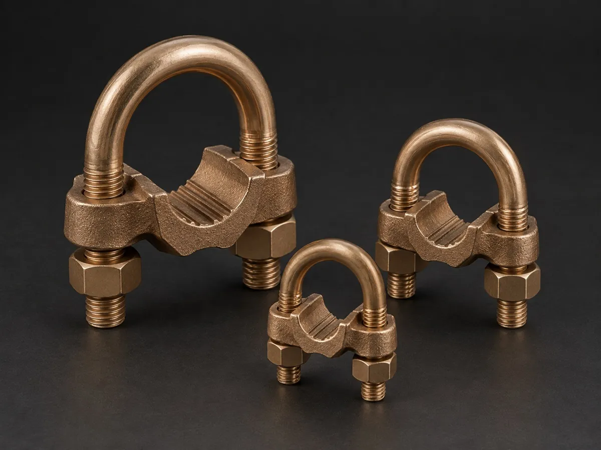 Bronze U Bolt Clamp GUV Clamp