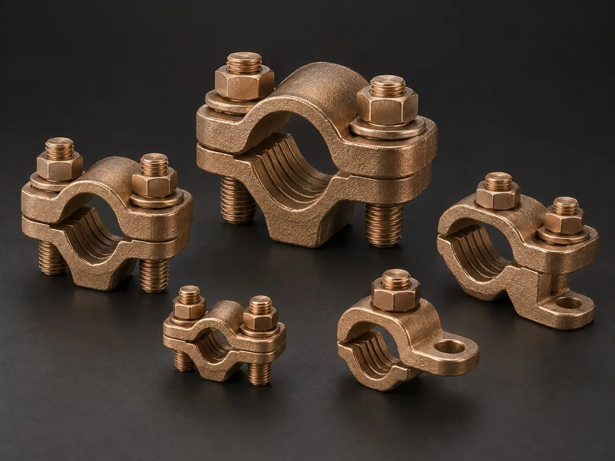 KUL Bonding Clamp Ground Jumper Clamp