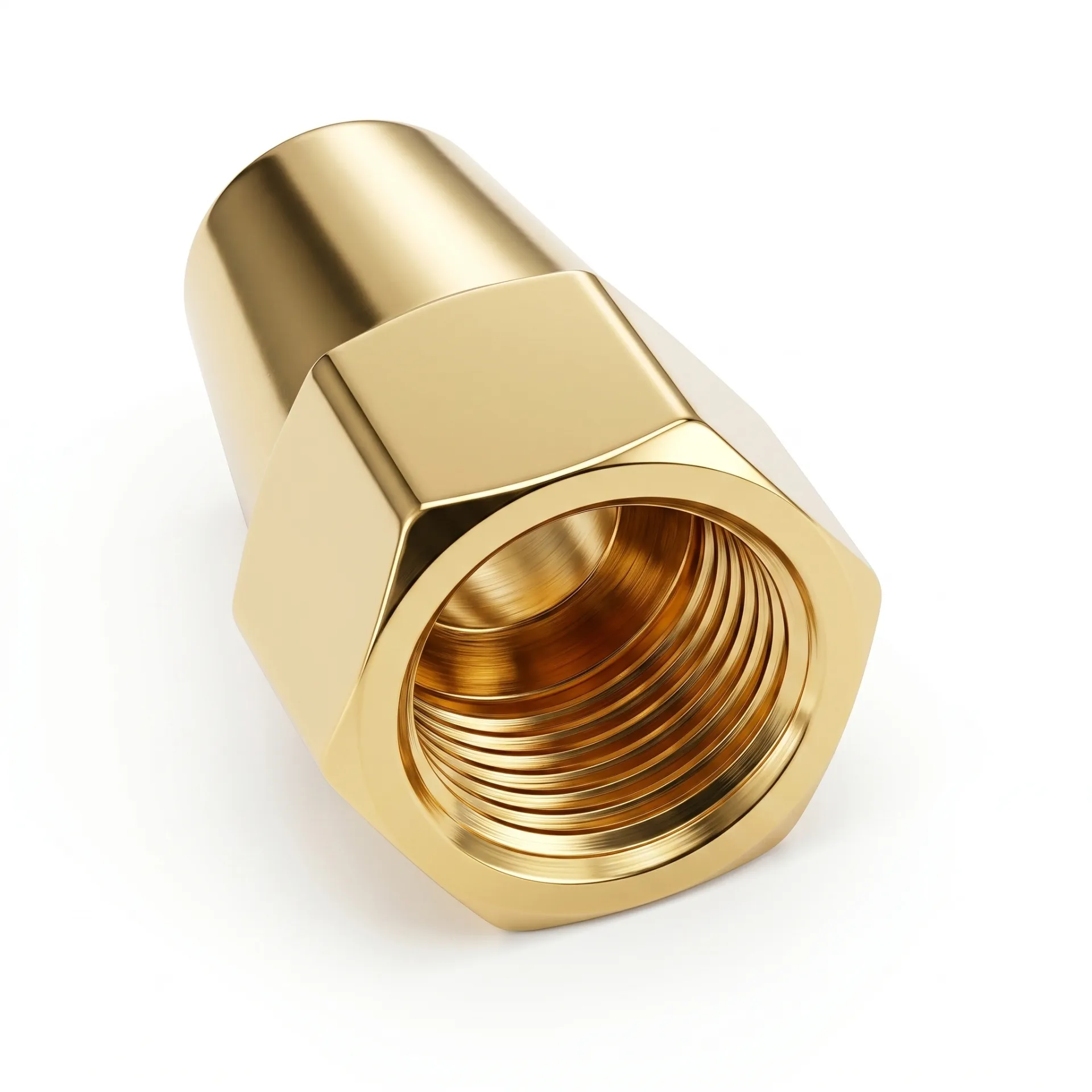 Brass Flare Long Nut
