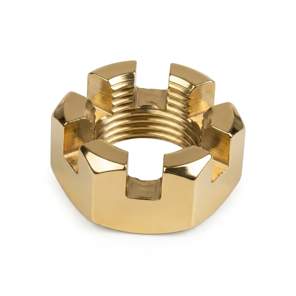 Slotted Hex Nuts