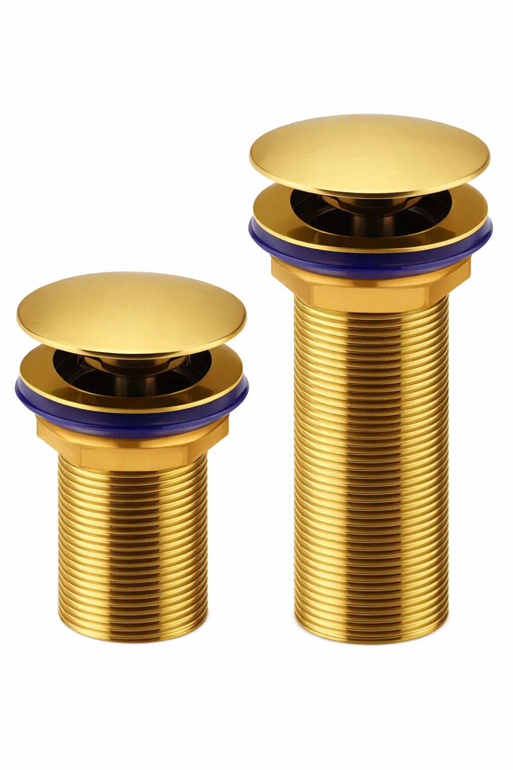 Gold PVD Waste Coupling Pop Up 3