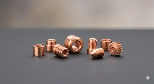 Copper Turned Parts