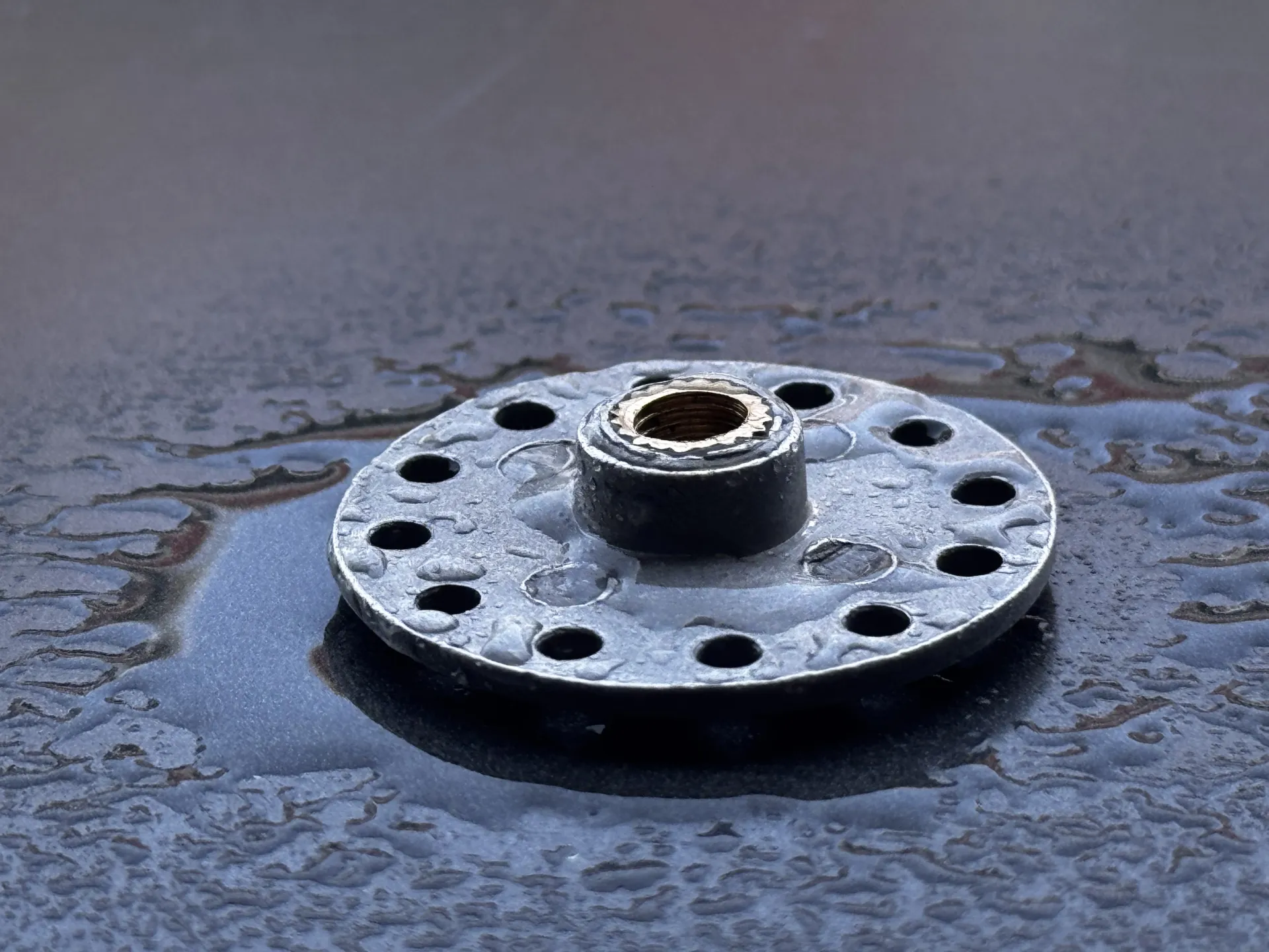 Coupling Disc with Brass Threaded Insert